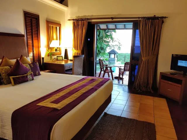 Luxury resort bedroom